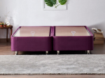 Dvigubos lovos pagrindas Purple Double - 160x200