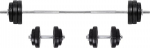 Svorio hantelių ir &scaron;tangos rinkinys inSPORTline BS08, 3&ndash;50 kg