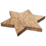 Padėkliukas, 12,5 cm, Podstawka pod kubek drewniana 12,5 cm