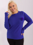 Megztinis moterims, mėlynas, L/XL