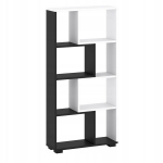 Lentyna Target Home 120x60x20 cm, balta/juoda