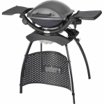 Kepsninė Weber Q 1400, 104x57x100 cm, pilka