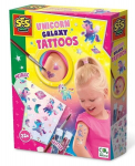 Vaiki&scaron;kos tatuiruotės SES Creative Galaxy Unicorns