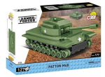 Maketas - COBI - PATTON M48 - 127 elementų - 1:72 - Žalias