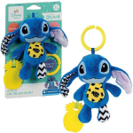 Pliu&scaron;inis pakabukas - bar&scaron;kutis kūdikiui Clementoni Disney Stitch