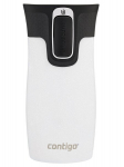 Termo puodelis Contigo West Loop Mini 300 ml (baltas metalikas)