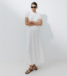 Vila sijonas moterims, baltas