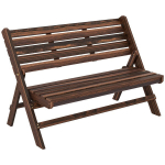 Medinis sodo suolas iki 250 kg, - 122 x 63 x 83 cm