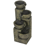 Srauto sodo fontanas, pilkas