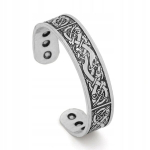 WIKING BRANSOLET Nordic RUNA SILVER 434, WIKING BRANSOLET Nordic RUNA SILVER 434