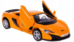 Automobilio modelis Daffi RMZ McLaren 650S 554992 K-992 19925, oranžinis