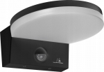 Led lauko &scaron;viestuvas su judesio davikliu Maclean Mce344 B, 15w, Ip65