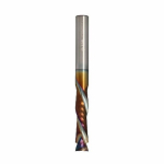ITA TOOLS SPIRALINIS APDAILOS FREZAS MEDIENAI / PLOK&Scaron;TĖMS / PVC Z2+2 D8 I35 S8 MM / TEIGIAMAS + NEIGIAMAS / PLATINIUM&reg; DANGA