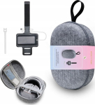 3in1 Komplektas Dėklas Lagaminas Vr Akiniams Apple Vision Pro Dirželis