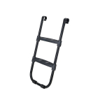 Trampolinio laiptai, SLD76BK, 76 cm, Juodi