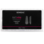 SEMILAC AcrylGel Nail Form Nagų formos &scaron;ablonai nagų ilginimui akrilo geliu 120 vnt. MIGDALAS