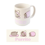 Puodelis - PUSHEEN - Mazagran - Keramika - 350 ml - Suderinamas su indaplovėmis