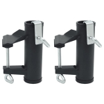 Balkono skėčio spaustukai, 2vnt., 25&ndash;38mm, plienas