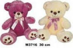 Pliu&scaron;inis me&scaron;kiukas 30 cm (M3716) įvairus