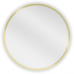 Vonios veidrodis Mexen Loft Round, 40 cm, auksinis