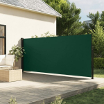 I&scaron;traukiama &scaron;oninė markizė, tamsiai žalios spalvos, 160x500cm