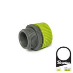 Jungtis žarnai 1/2" su perėjimu į 3/4" Bradas LIME LINE