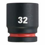 Milwaukee smūginis lizdas 32mm 3/4" Shockwave&trade;