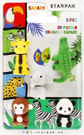 Starpak 3d Safari trintukai, 5 vnt.