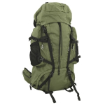 Turistinė kuprinė, uniformnė žalia, 100l, oksfordo audinys