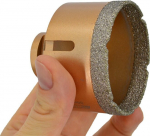 Awtools deimantinė karūna M14, 43mm plytelėms