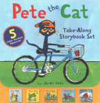 Pete the Cat Take-Along Storybook Set: 5-Book 8x8 Set
