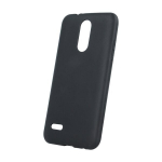 Matinis TPU dėklas, skirtas "Samsung Galaxy S24 FE", juodos spalvos