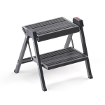 Sulankstoma kedutė Hailo StepFix, 2 pakopos, juodas