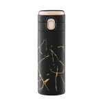 Ambition termopuodelis Royal Marble, juodas/auksinis, 350 ml
