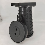 Ne&scaron;iojama sulankstoma taburetė, Juoda