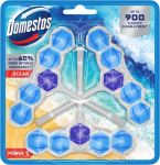Domestos Power 5 Ocean, WC valiklis-gaiviklis, 3 x 50 g