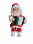 Grojantis, &scaron;viečiantis Kalėdų senelis 30 cm