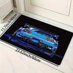 Mink&scaron;tas automobilių ra&scaron;to neslystantis kilimėlis, 15,7 * 23,62 colio (40 * 60 cm)