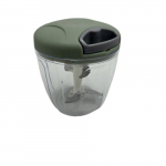 Daugiafunkcinis rankinis maisto smulkintuvas - plastikinis česnako trai&scaron;kytuvas,  Žalia - 900 ml