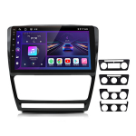 android 10 colių automobilinis radijo Junsun skoda octavia II 1z3 1z5 2008-2013 gps navi wifi carplay andriod auto bt fm rds swc 4gb+64gb 8 branduolių