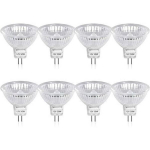Stiklinės, puodeliai, ąsočiai,50W GU5.3 halogeninė lemputė, 12V, 800lm, &scaron;iltai balta, 8 pak.