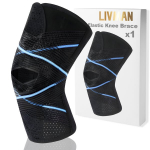 Kelių atrama Livman SKD-HX021, XL, juodas
