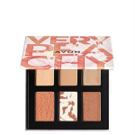 Akių &scaron;e&scaron;ėlių paletė su 6 atspalviais Avon Very Peachy