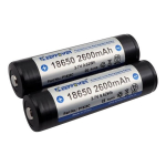KeepPower elementas 18650 2600mAh 3.7V, 2vnt.