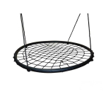Sūpynės &bdquo;Gandro lizdas&ldquo; 120 cm, juodos