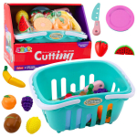 Vaisių pjaustymo rinkinys krep&scaron;elyje Lean Toys
