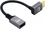 Hdmi 1.4 prailgintuvas 4k 60hz 3d kampinis 90 laipsnių