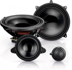 Emphaser Em-mbf3: Plug & Play garsiakalbių komplektas, suderinamas su Mercedes Benz Sprinter (vs30 / W907), lengvai montuojama 16.5 cm 2 krypčių komponentų sistema plius centrinis garsiakalbis