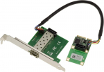 Kalea-informatique Mini Pci Express Minipcie kortelė - 1 Sfp prievadas Lan Gigabit ethernet su Intel I210 lustu