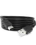 Usb įkroviklio kabelio pakeitimas, skirtas canon ifc-500u, ifc-400pcu, ifc-300pcu, ifc-200u usb sąsajos kabeliui, suderinamas su nikon d3100 d90 d7000 d700 d3000, gopro hero 4 3 2 hd, hero 3+ mini-b kabeliu 3.3